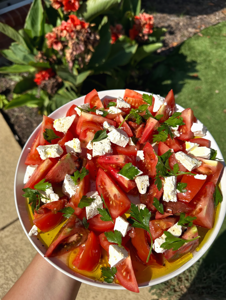 Quick & Easy Summer Tomato Salad